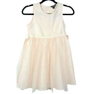 Pink Princess Party Dress Girls Size 10 Dress Up Glitter Flower Girl